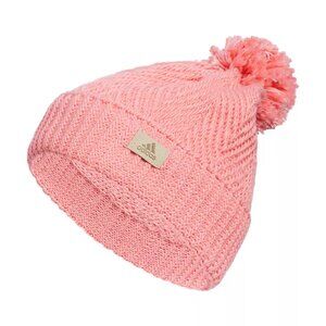 Womens Adidas Twilight 4 Ballie Winter Hat Coral Pink New NWT